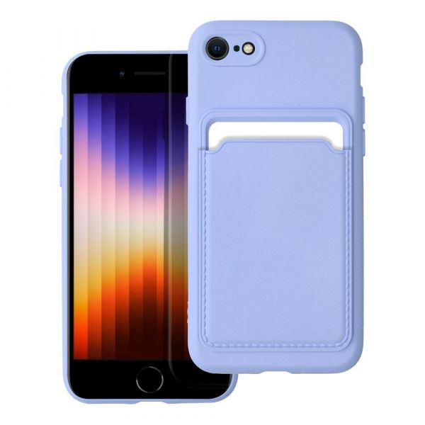 Silikoon Forcell Card Iphone 7 / Iphone 8 / Iphone SE 2020 (lilla)