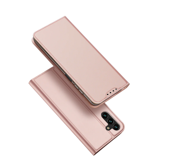 Ümbris kaanega Dux Ducis Skin Pro Samsung A14 4G / A14 5G (roosakuld)