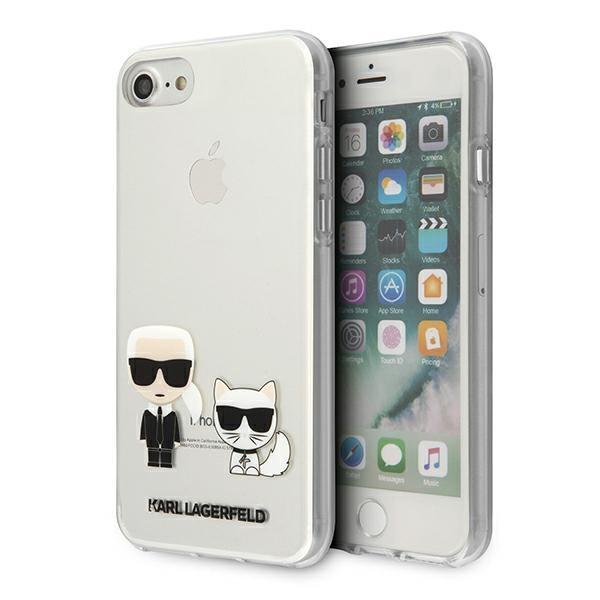 Karl Lagerfeld Ümbris KLHCI8CKTR 7 / 8 / SE 2020 / SE 2022 (läbipaistev)