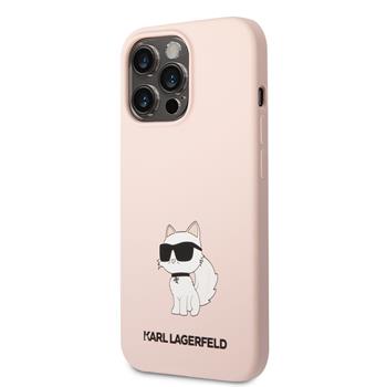 Karl Lagerfeld Ümbris KLHCP13LSNCHBCP Iphone 13 Pro (heleroosa)