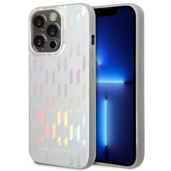 Karl Lagerfeld Ümbris KLHCP14LLGMMSV3 iPhone 14 Pro (hõbe)