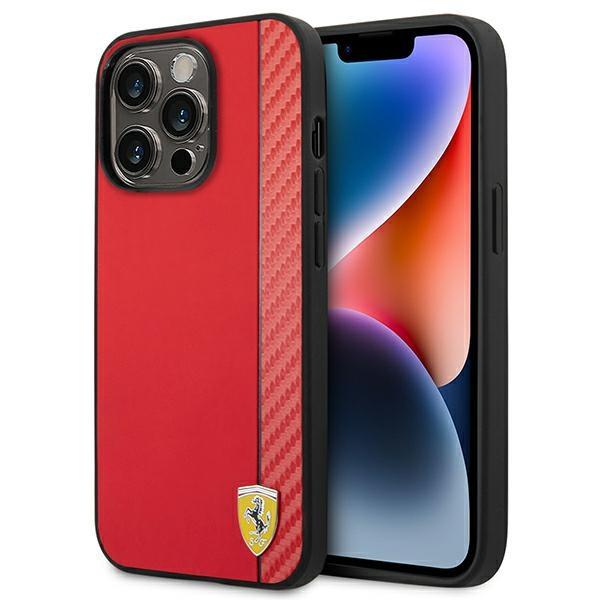 Ümbris Ferrari FEHCP14LAXRE iPhone 14 Pro (punane)