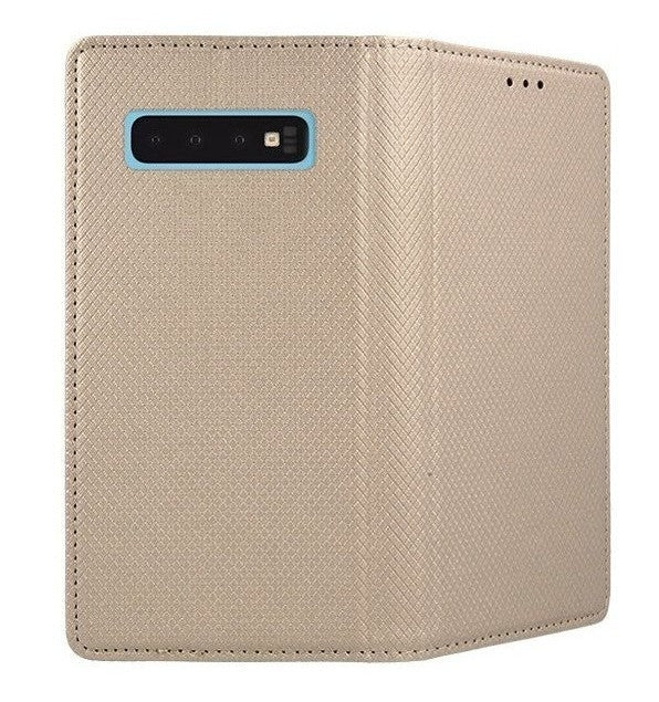 Ümbris kaanega Smart Magnet Xiaomi Redmi Note 12 (kuldne)