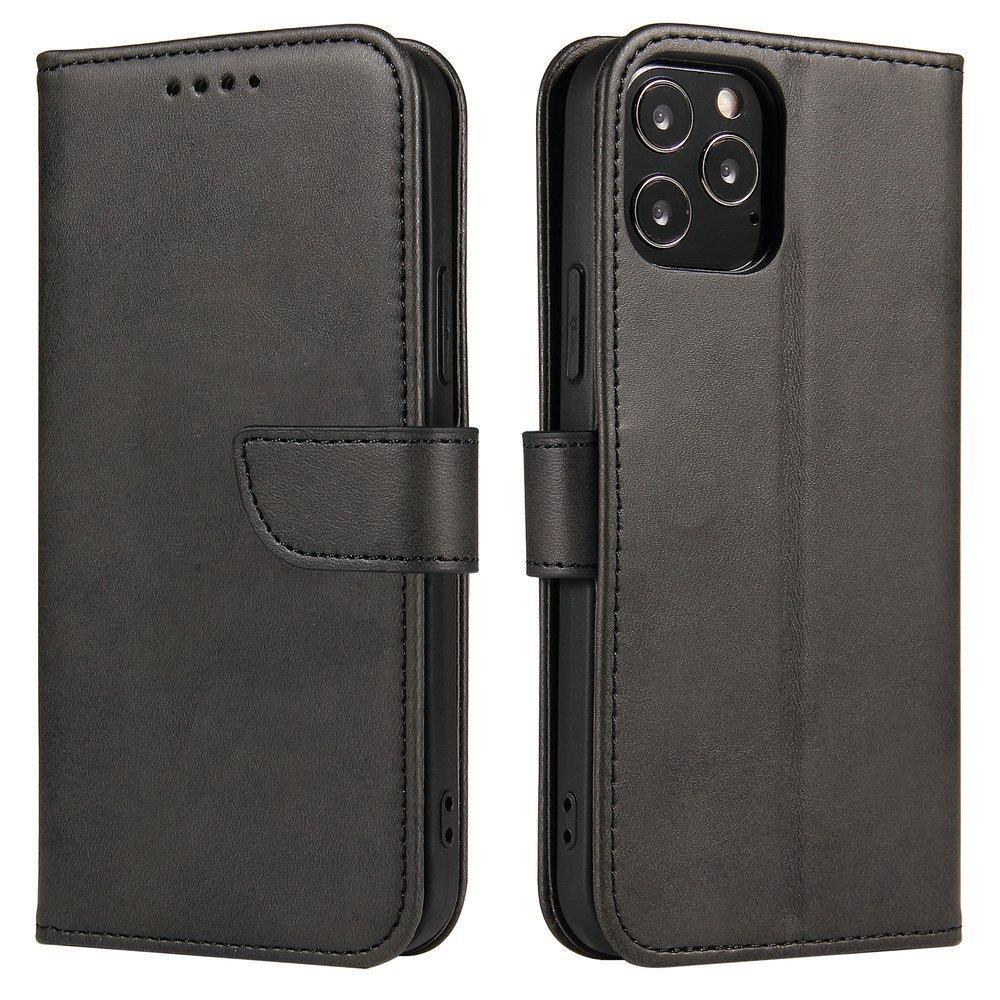 Ümbris kaanega Elegant Bookcase Samsung Galaxy A13 5G (must)