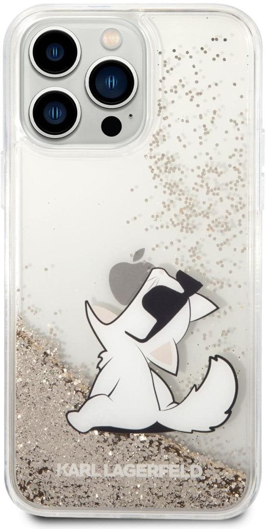Karl Lagerfeld Ümbris KLHCP14XGCFD Iphone 14 Pro Max ( läbipaistev/ glitter)