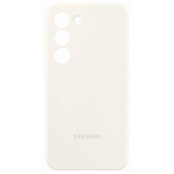 Silikoon Samsung Silicone Cover for Galaxy S23  (valge)