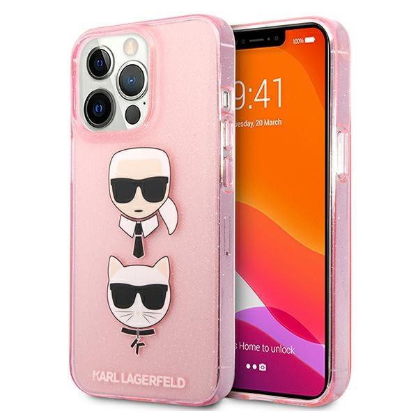 Ümbris Karl Lagerfeld KLHCP13XKCTUGLP Iphone 13 Pro Max (roosa)
