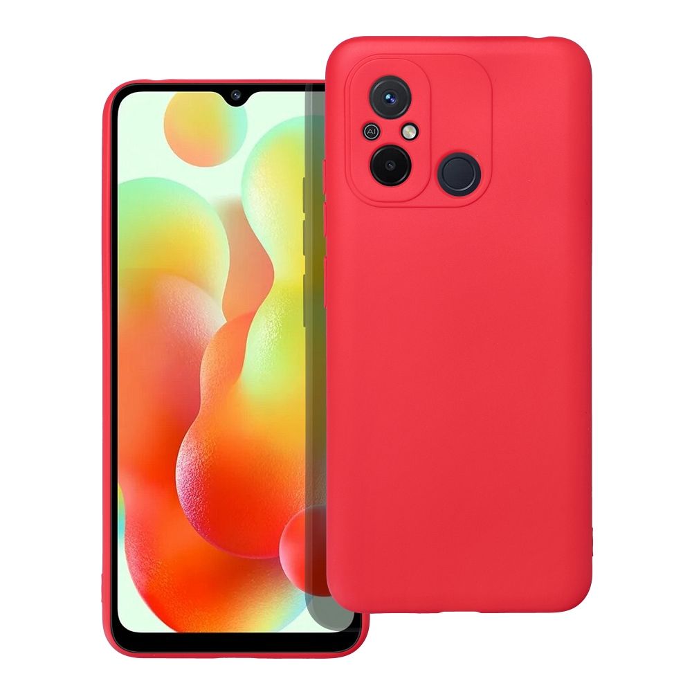 Silikoon Xiaomi Redmi 11A / 12C / Poco C55 (punane)