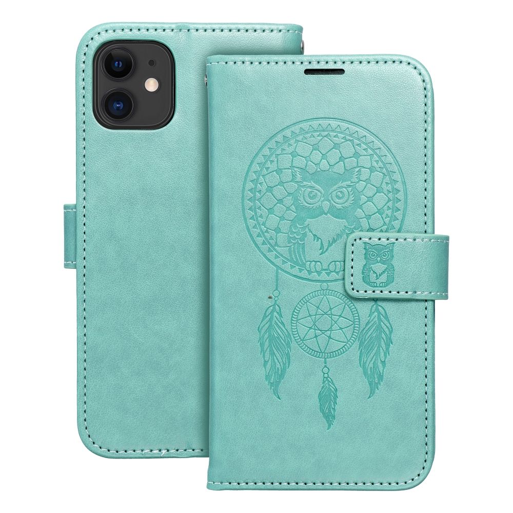 Ümbris kaanega Mezzo Iphone 11 (mandala/roheline)