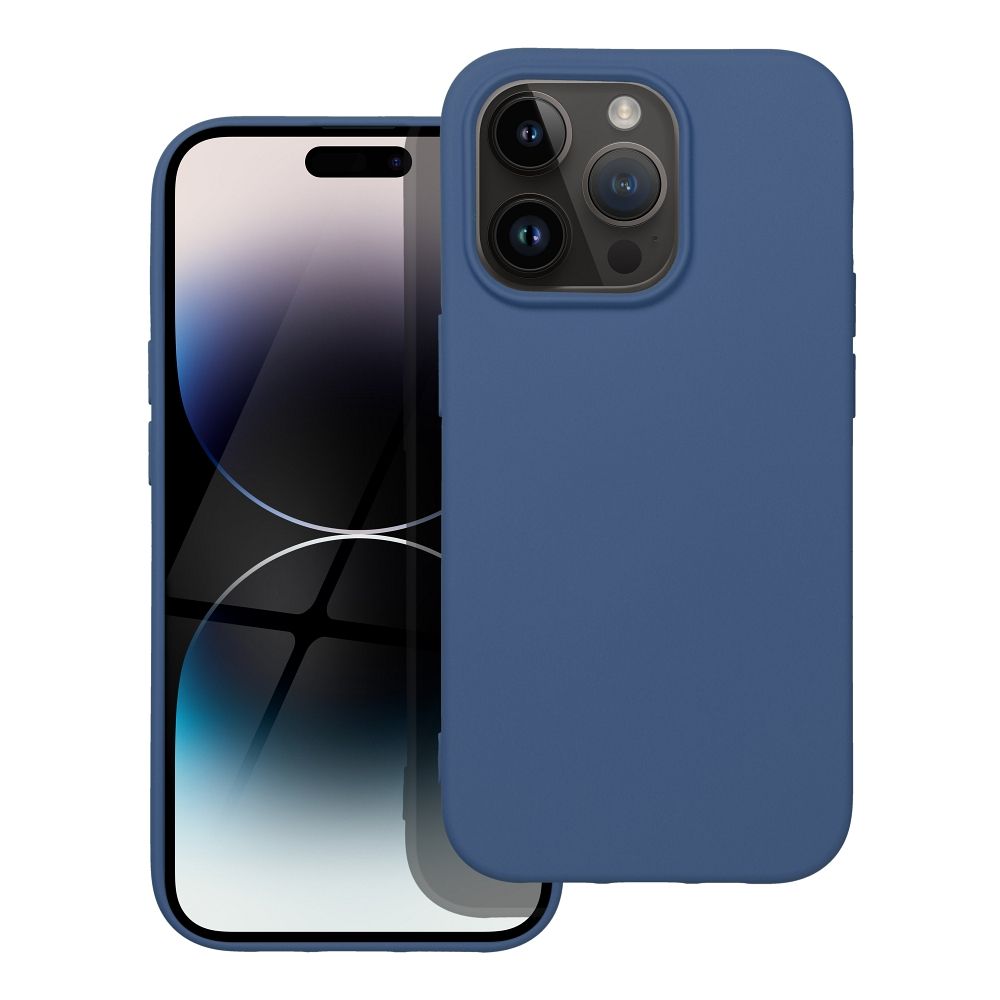 Silicone Case iPhone 14 Pro (sinine)