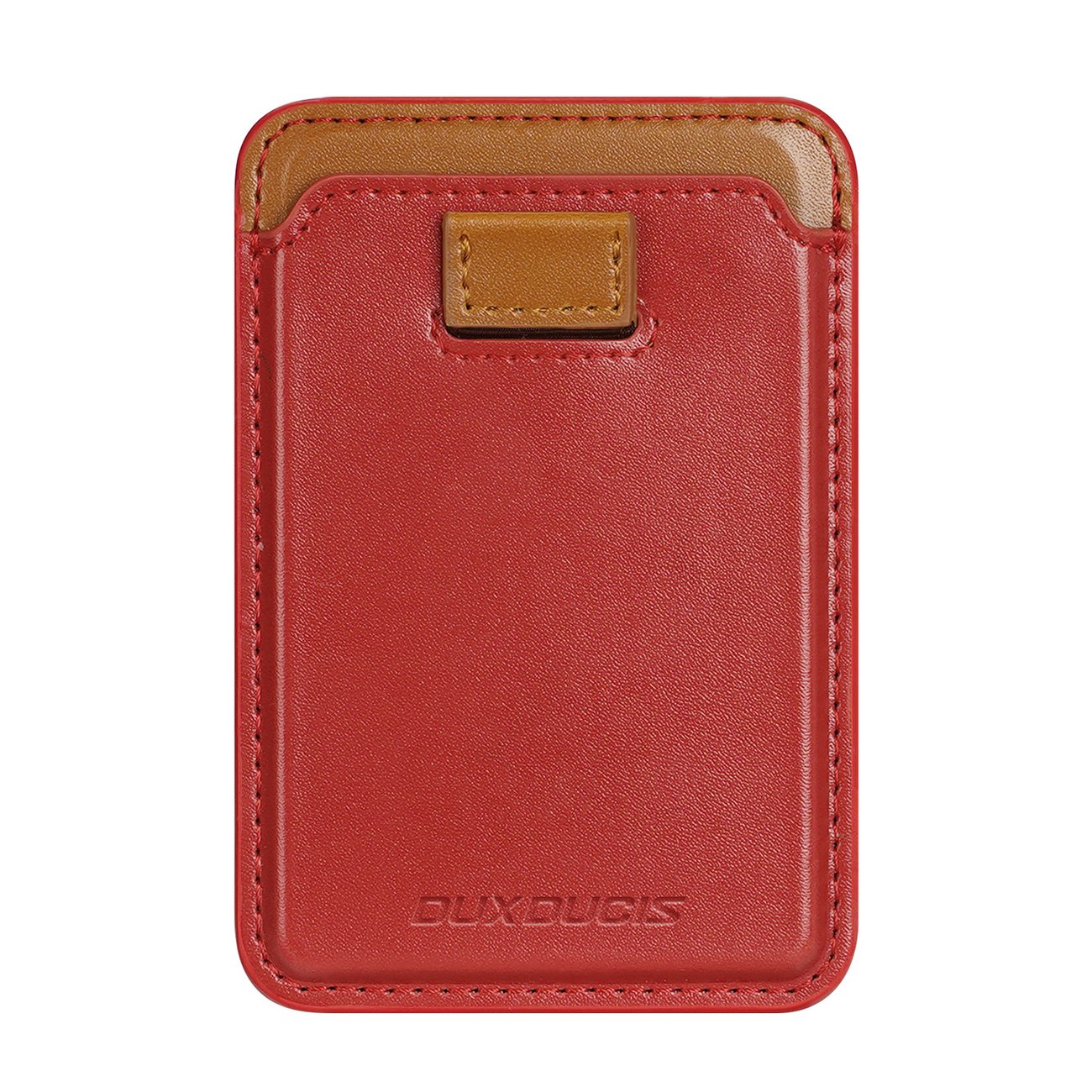 Kaardihoidja Dux Ducis Magnetic iPhone MagSafe (punane)