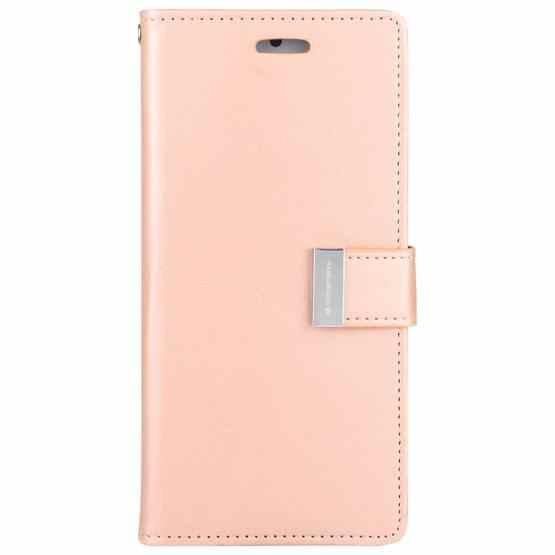 Ümbris kaanega Mercury Rich Diary Xperia Z3 (heleroosa)