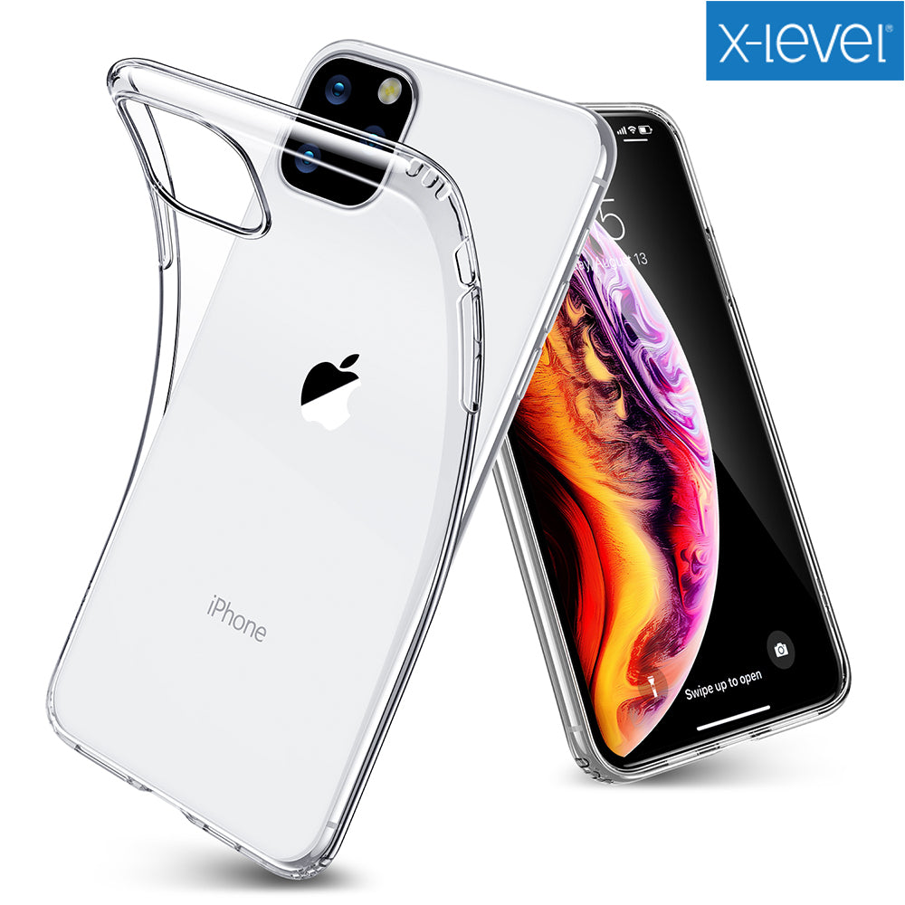Silikoon X-Level Antislip iPhone 11 (läbipaistev)