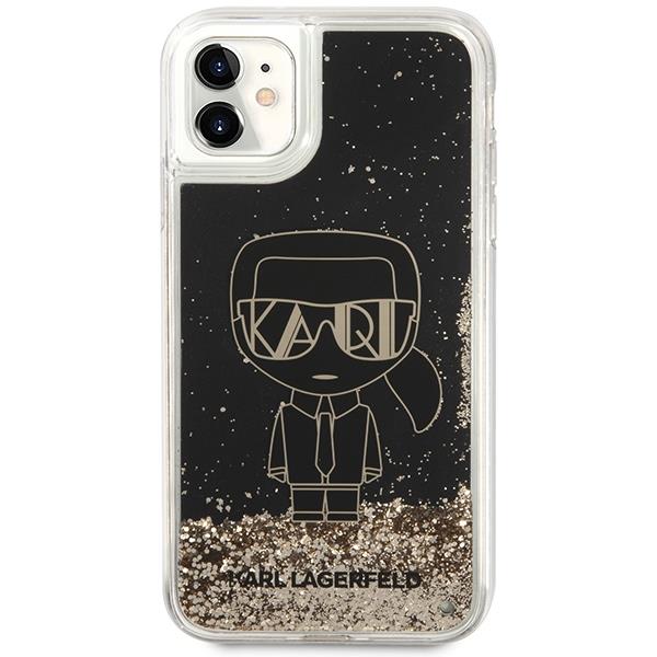 Ümbris Karl Lagerfeld Glitter KLHCN61LGGKBK iPhone 11