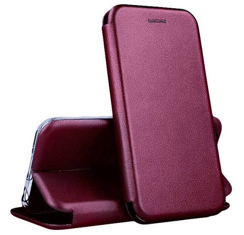 Ümbris kaanega Book Elegance Samsung G9350/ Galaxy S7 Edge (viinamari)