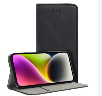 Ümbris kaanega Smart Magnetic Xiaomi Redmi Note 12 5G / Poco X5 5G (must)