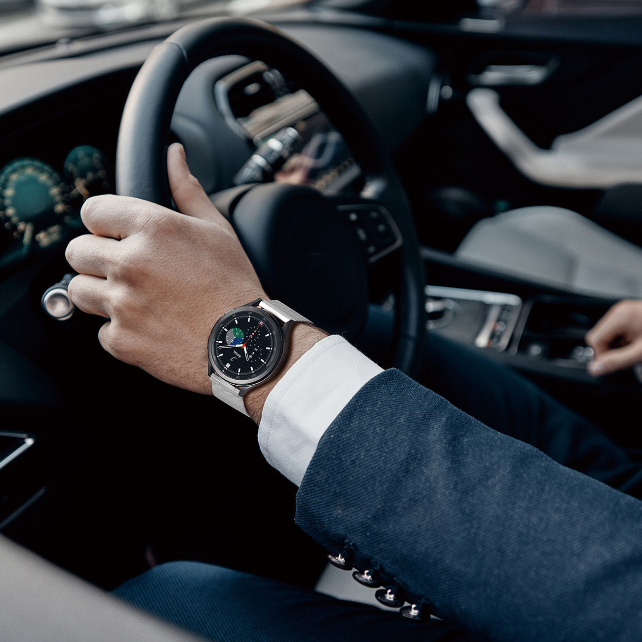 Kellarihm Dux Ducis Milanese Samsung / Huawei / Xiaomi 22mm (hõbedane)