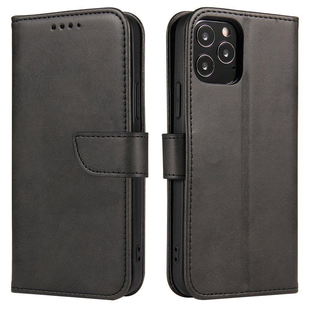 Ümbris kaanega Elegant Bookcase iPhone 13 (must)