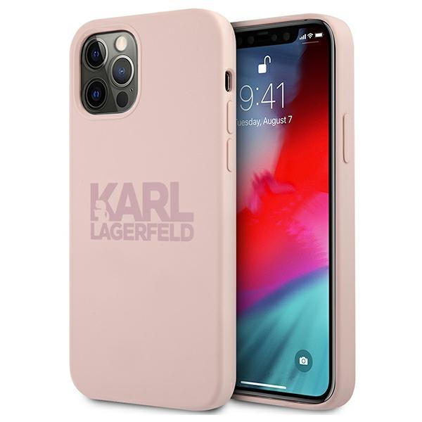 Karl Lagerfeld Ümbris KLHCP12LSTKLTLP Iphone 12 Pro Max (heleroosa)