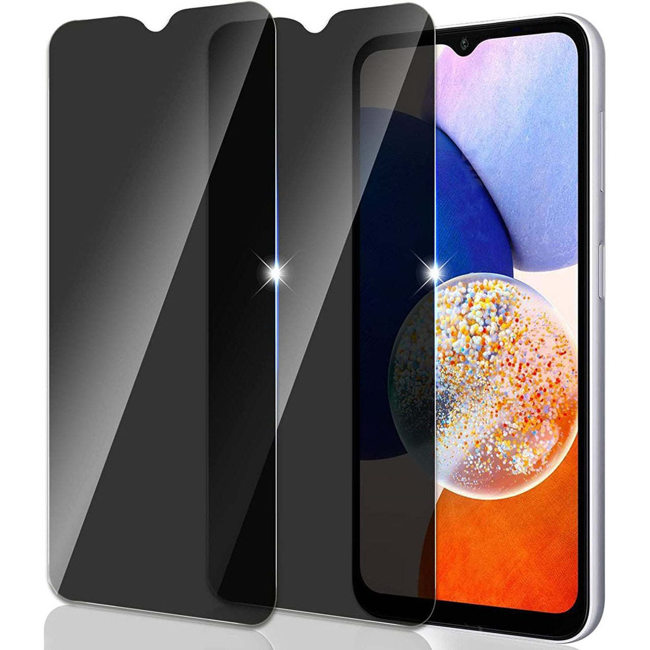 Kaitseklaas Full Glue Privacy Samsung A145 / A146 / Galaxy A14 4G / A14 5G (must)