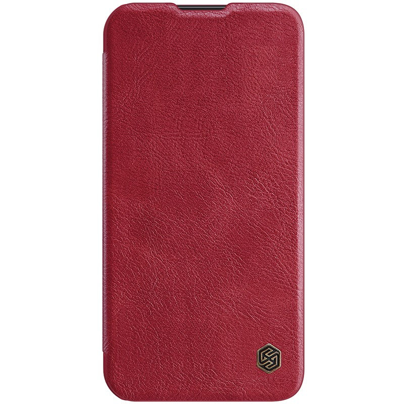 Ümbris kaanega Nillkin Qin Pro Leather Samsung A546 A54 5G (punane)