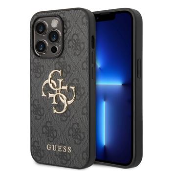 Guess Ümbris GUHCP15L4GMGGR PU 4G Metal Logo Iphone 15 Pro(must)