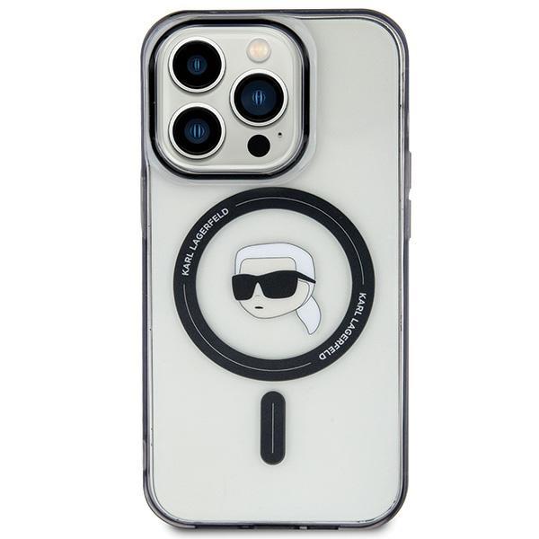 Karl Lagerfeld Ümbris KLHMP15SHKHNOTK MagSafe iPhone 15 (läbipaistev)