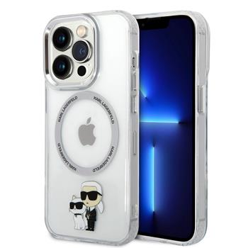 Karl Lagerfeld Ümbris MagSafe KLHMP15LHNKCIT iPhone 15 Pro (läbipaistev)