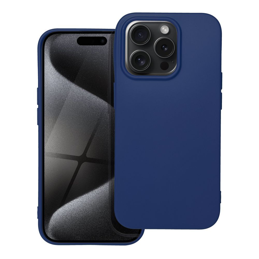 Silikoon Soft Iphone 15 Pro (tumesinine)