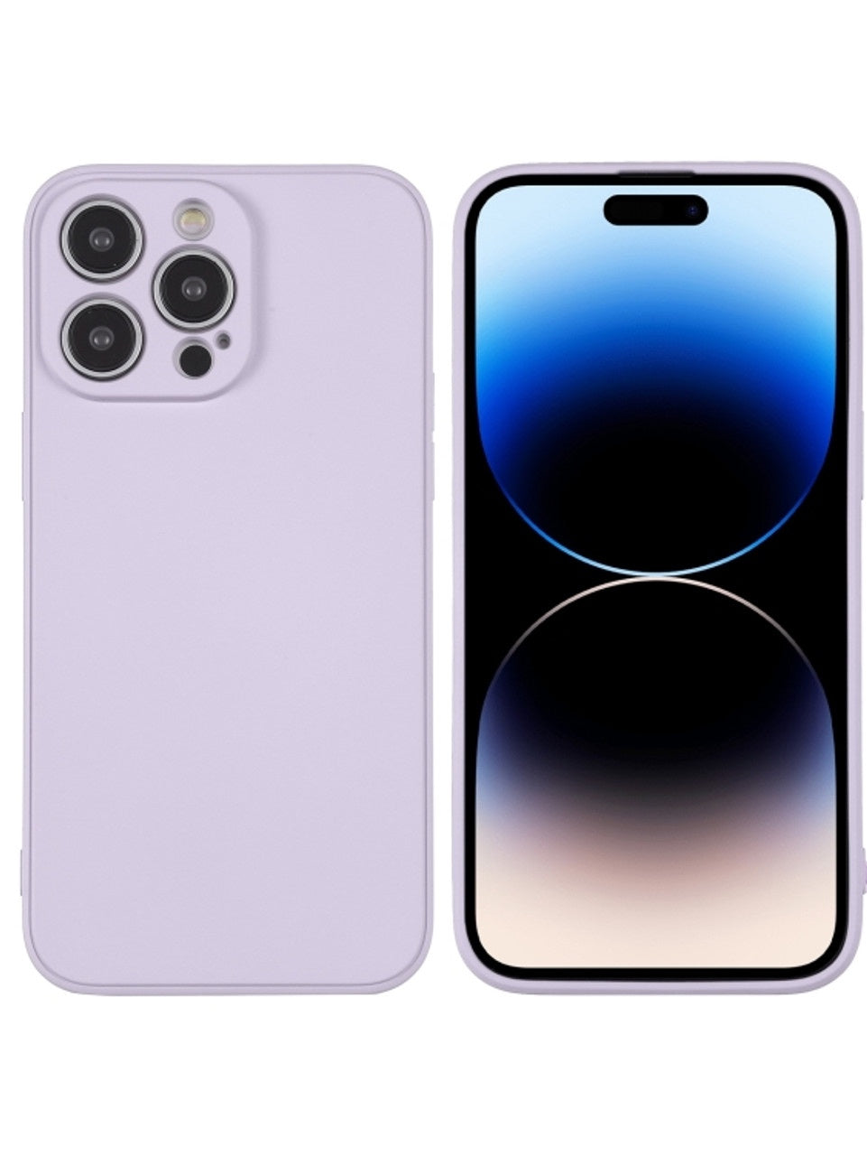 Silicone Case Iphone 14 Pro Max (lilla)