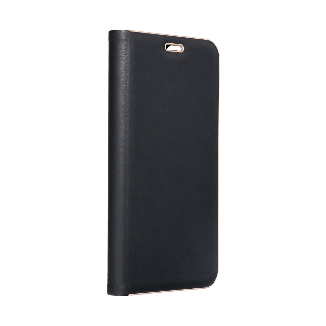 Ümbris kaanega Luna Book Iphone XR (must)