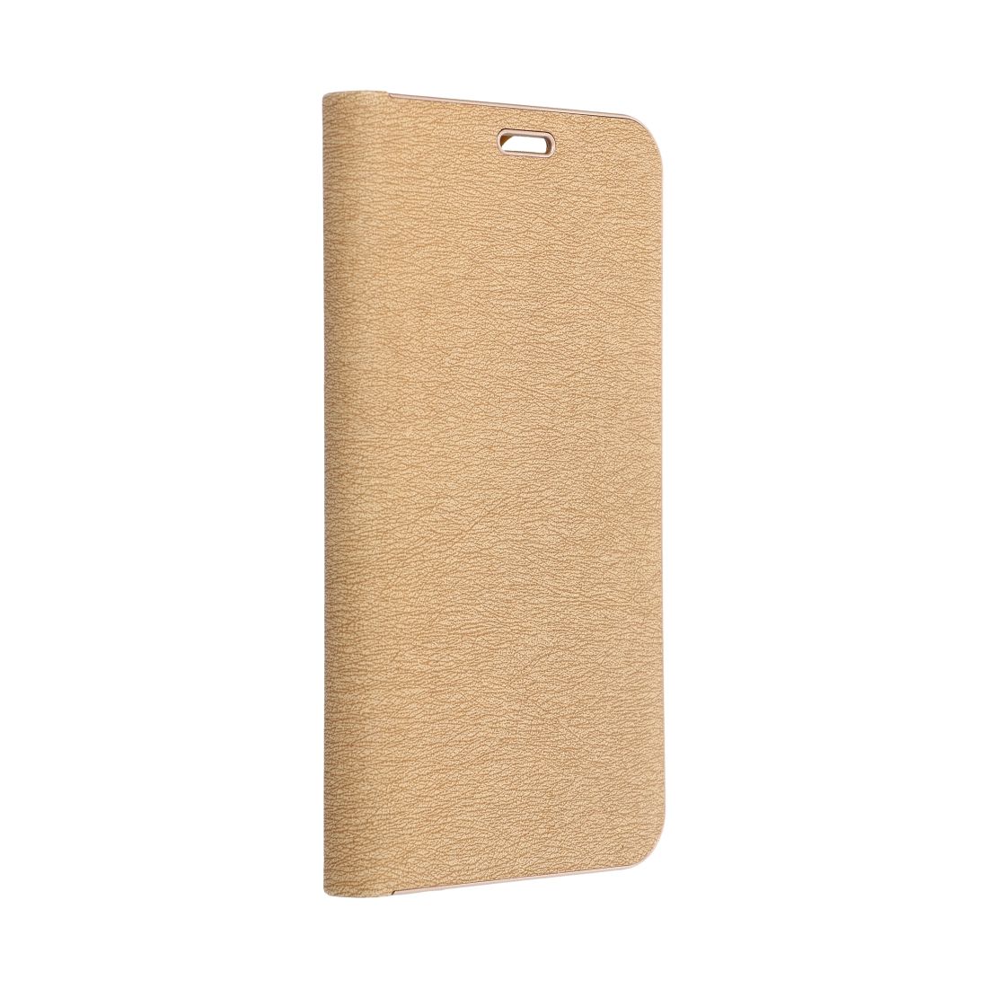 Ümbris kaanega Luna Book Iphone XR (kuldne)