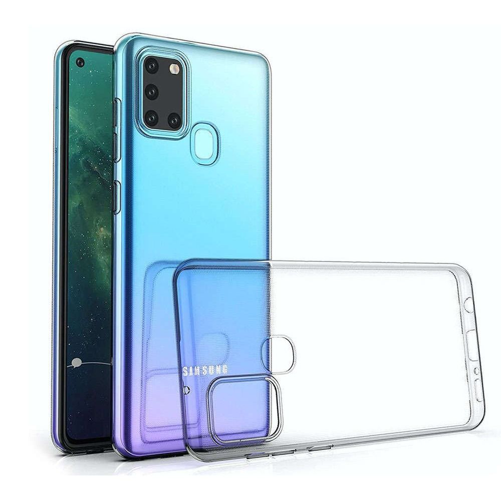 Silikoon Ultra Slim 0,5mm Samsung A217/ Galaxy A21s (läbipaistev)