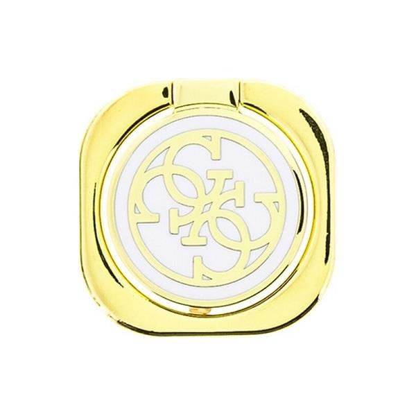 Guess Ring hoidik GURSEQGWH (kuldne/valge)