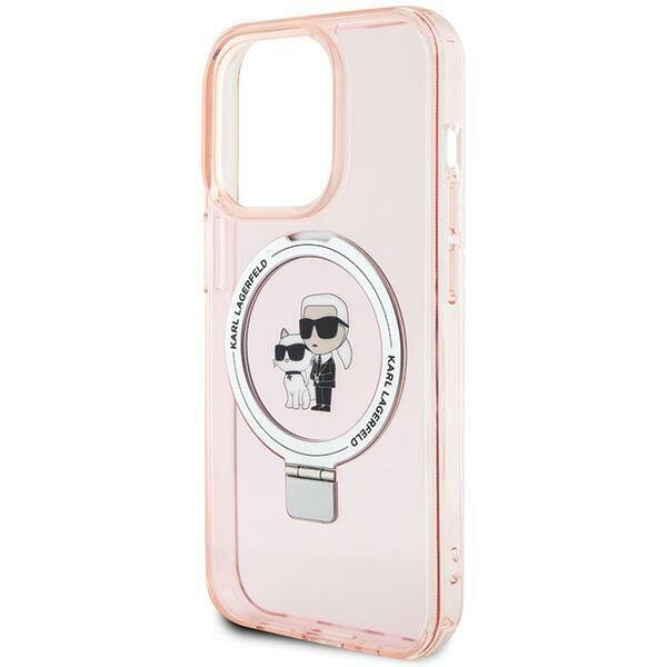 Karl Lagerfeld Ümbris MagSafe KLHMP15LHMRSKCP iPhone 15 Pro (roosa)