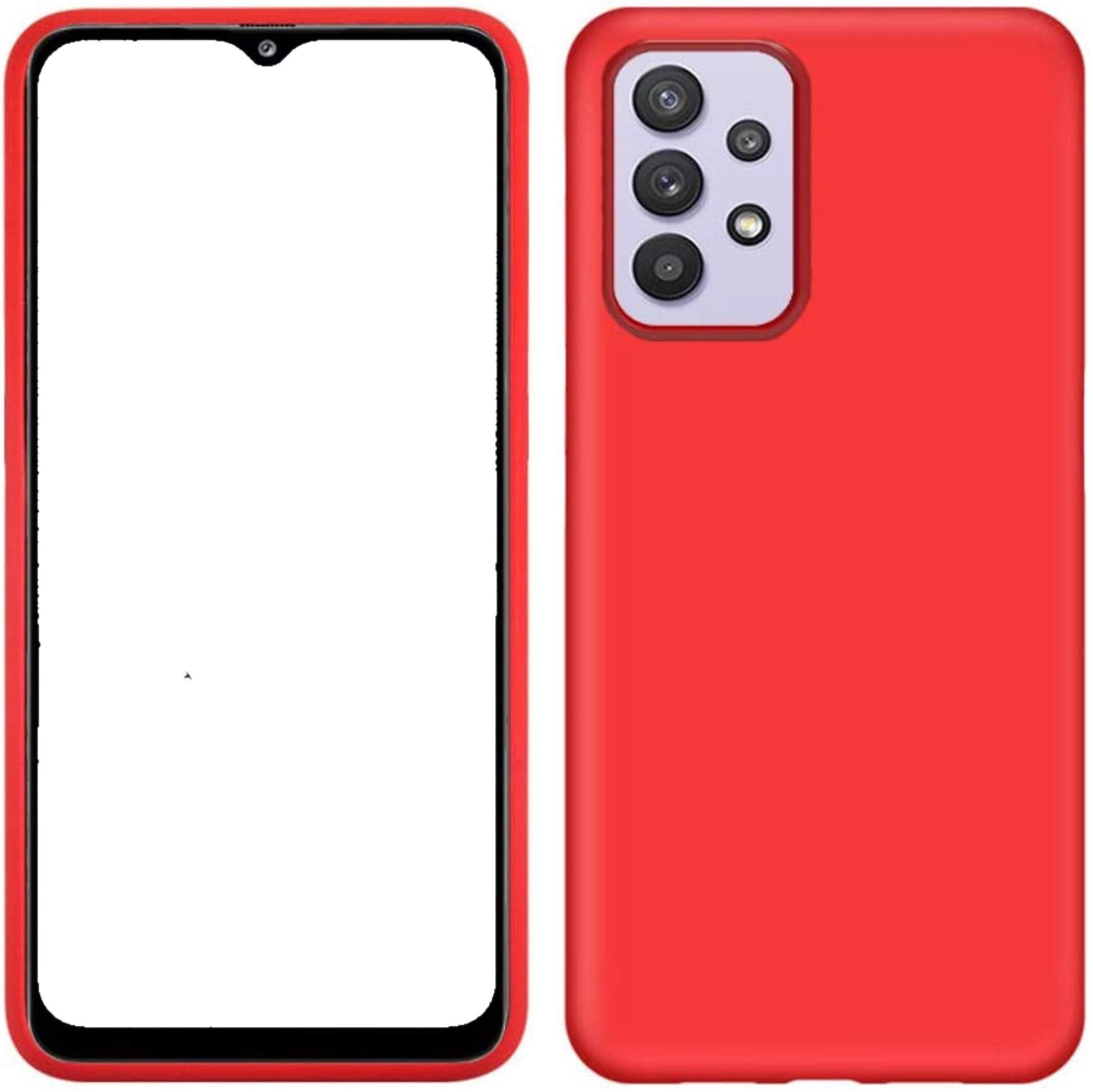 Silikoon Samsung Galaxy A32 5G / A326 (punane)