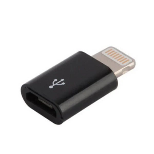 Üleminek Micro USB to Lightning (must)