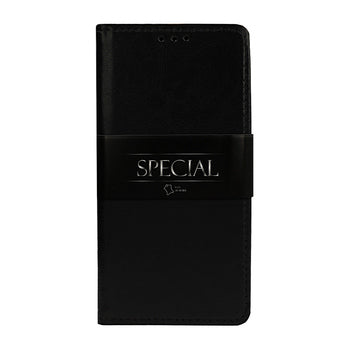 Ümbris kaanega Book Special nahast Iphone X/XS (must)