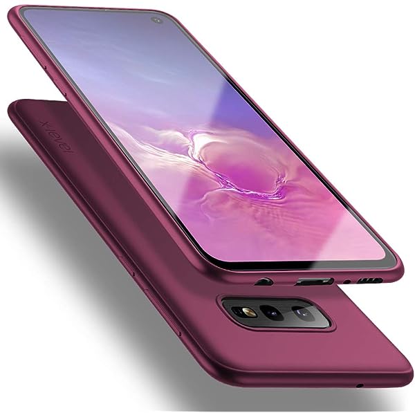 Silikoon X-Level Guardian Samsung G970/ Galaxy S10e (viinamari)