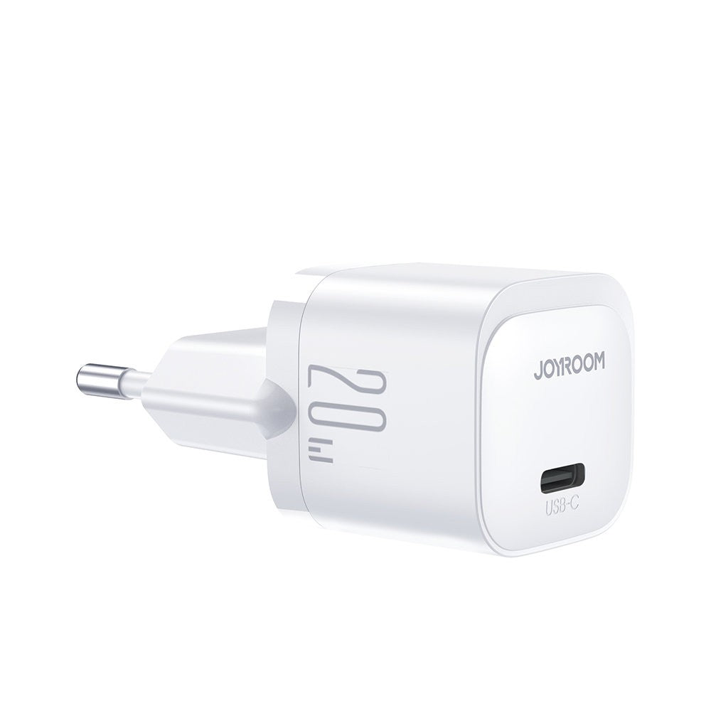 USB Adapter Joyroom TCF02 Mini 20W Type-C (valge)