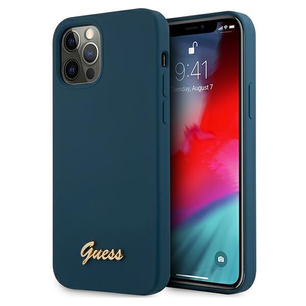Guess Ümbris GUHCP12LLSLMGBL Iphone 12 Pro Max (tumesinine)