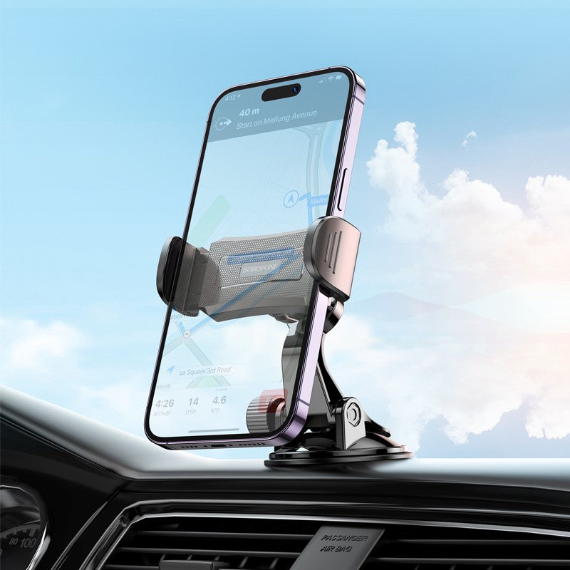Telefoni hoidik autosse Hoco C89 (must)