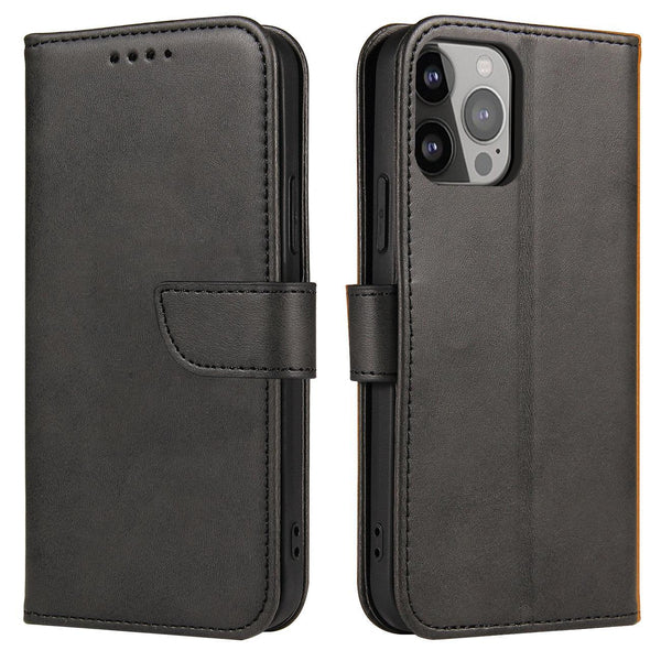 Ümbris kaanega Magnet Case Samsung Galaxy S24 Ultra (must)