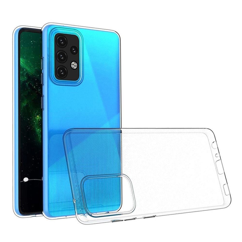 Silikoon Ultra Slim 0.5mm Samsung A53 (läbipaistev)
