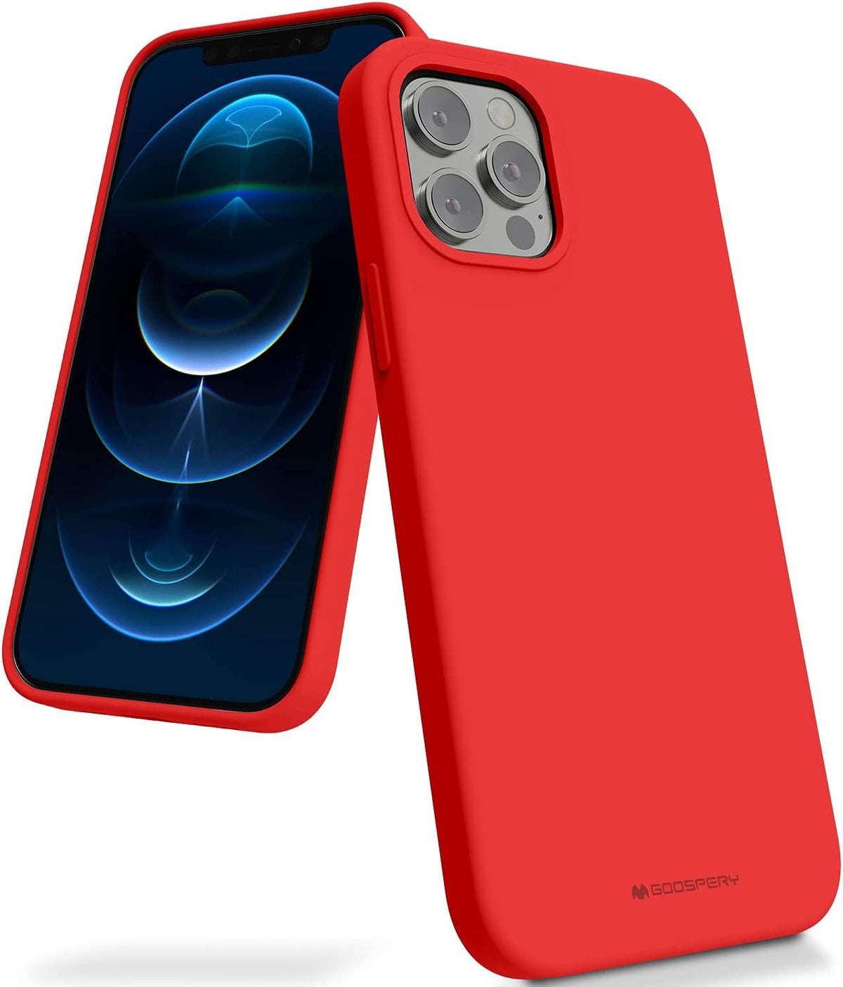 Silikoon "Mercury Silicone" Iphone 15 (punane)
