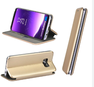 Ümbris kaanega Book Elegance Iphone 5/ Iphone 5S/ Iphone SE (kuldne)
