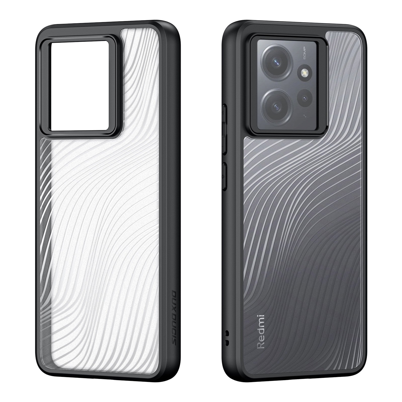 Ümbris Dux Ducis Aimo Xiaomi 13T / 13T Pro (läbipaistev / must)