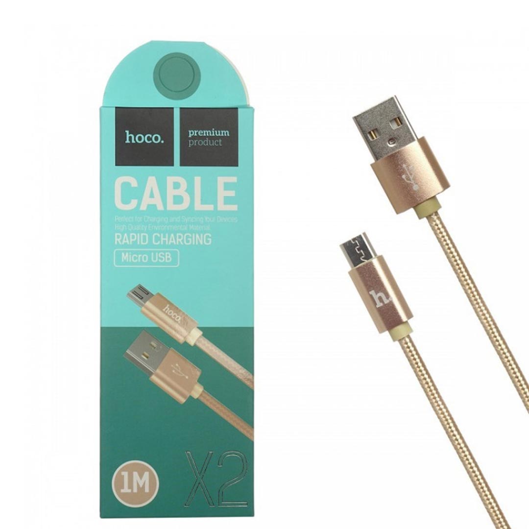 USB juhe Type-C Hoco X2 (1 M/kuldne)