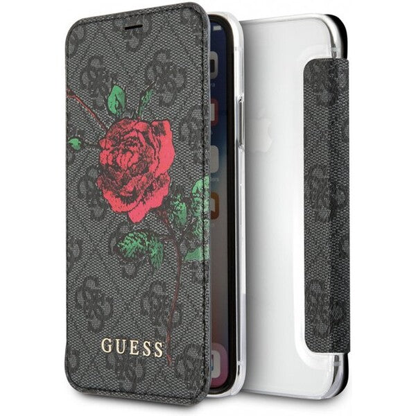 Ümbris kaanega Guess GUFLBKPX4GROG iPhone X/ XS (hall)