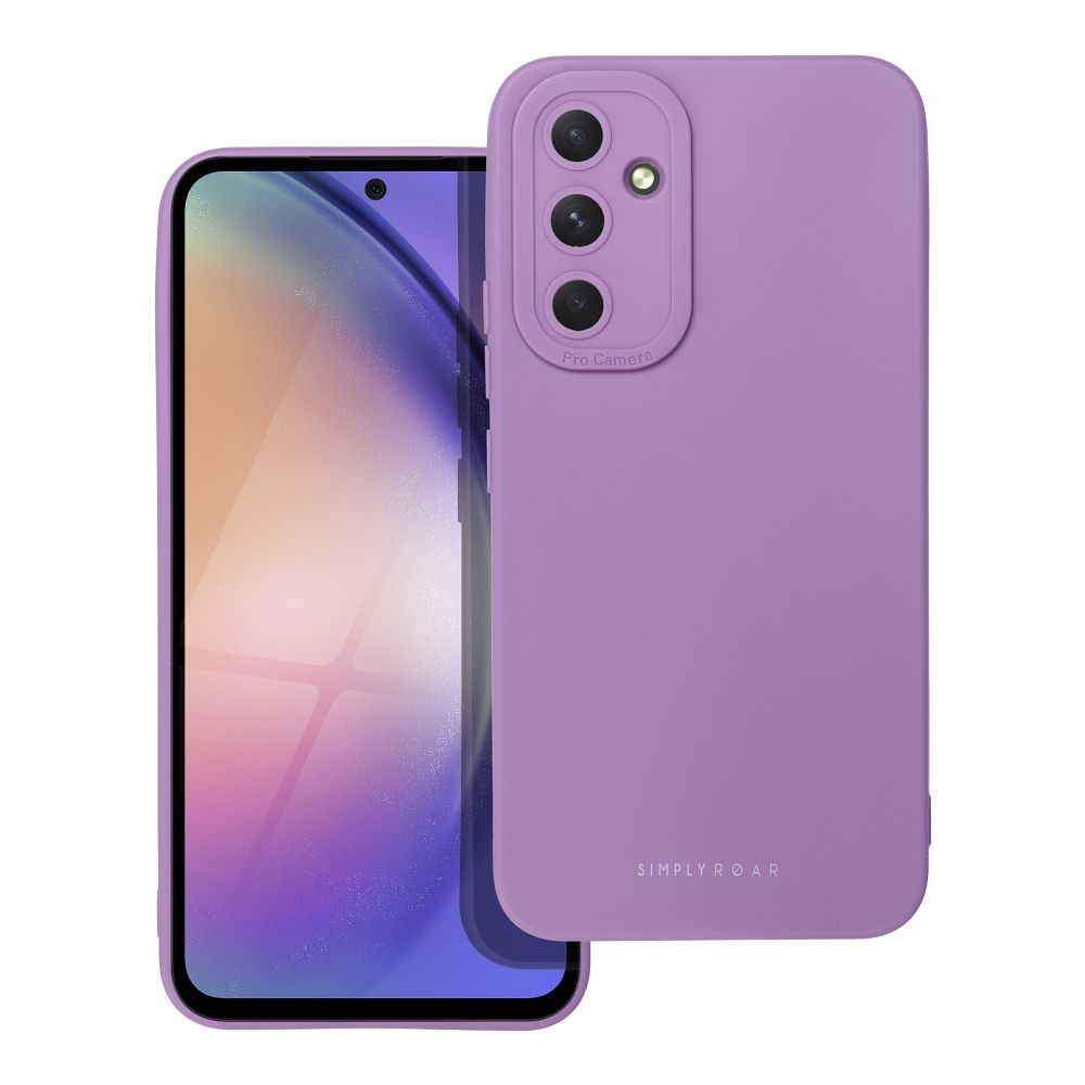 Silikoon Roar Luna Case Samsung A54 (lilla)